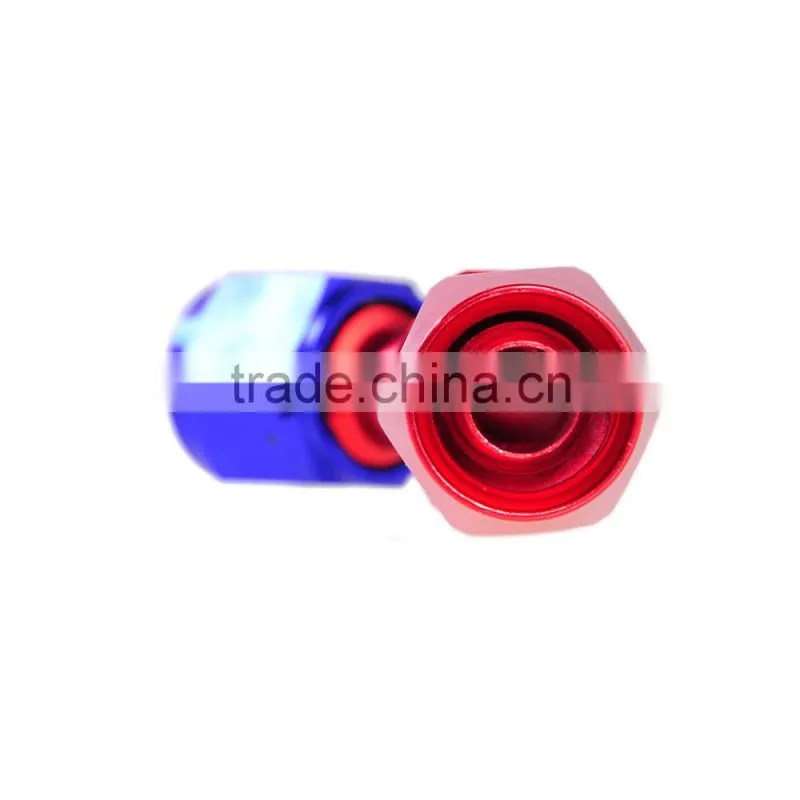 AN-8 AN 8 AN Aluminum Swivel Fuel Oil Hose End Fitting 45 Degree Adapter