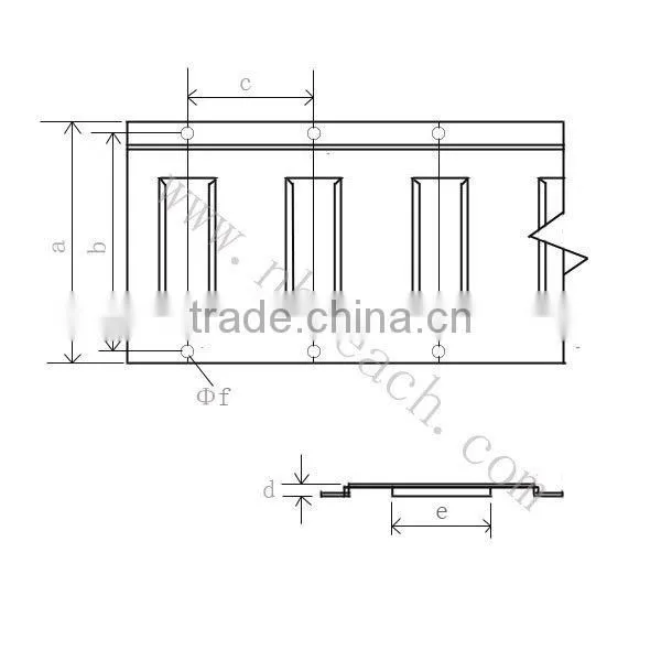 Horizontal E-track Trailer Cargo Control