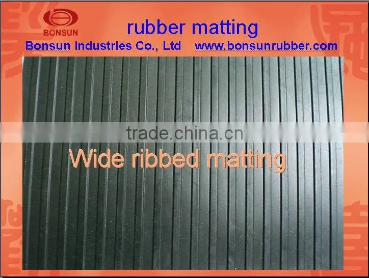 from 3mm to 6mm thickness flooring rubber mat