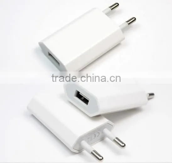 EU Home Charger usb Travel Adapter AC Wall Adapter Charger Home Charger For Samsung S4 I9500 N7100 i9300 i9220 White&Black