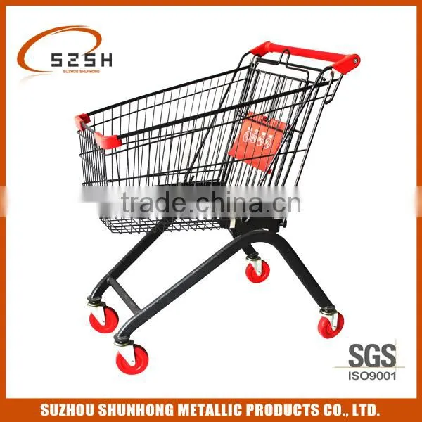 cage trolley for secure transportation of milking products