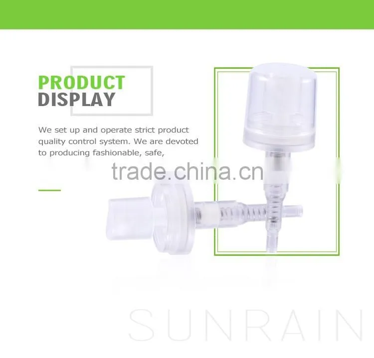 High quality luxury plastic colourful cream pump sprayer lotion pump