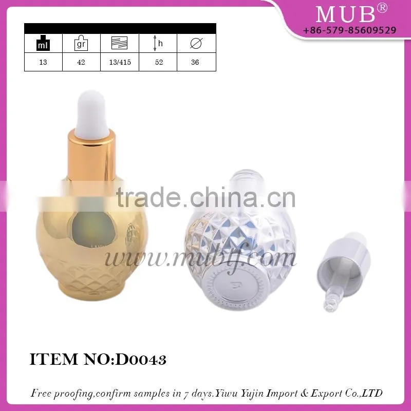 D0040 dropper bottle perfume glass bottles for cosmetic gifts