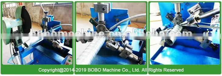 Spiral steel pipe forming machine