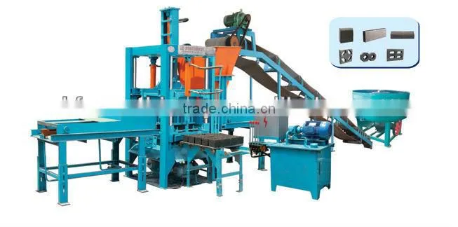 ISO approved QT3-35 hydraulic brick machine model for sale
