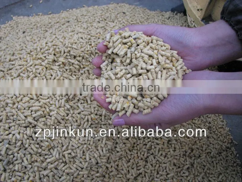 with Hank dragon conveyor small feed pellet pressing machine
