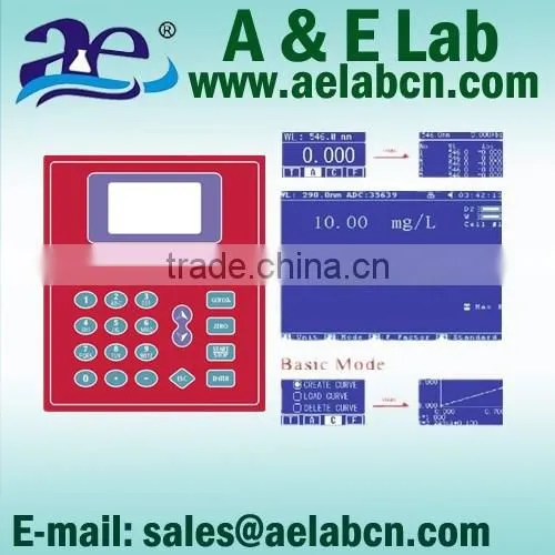 (Quantitative,Kinetics, Wavelength Scan, Multi-wavelength & DNA/Protein Test)Visible Spectrometer