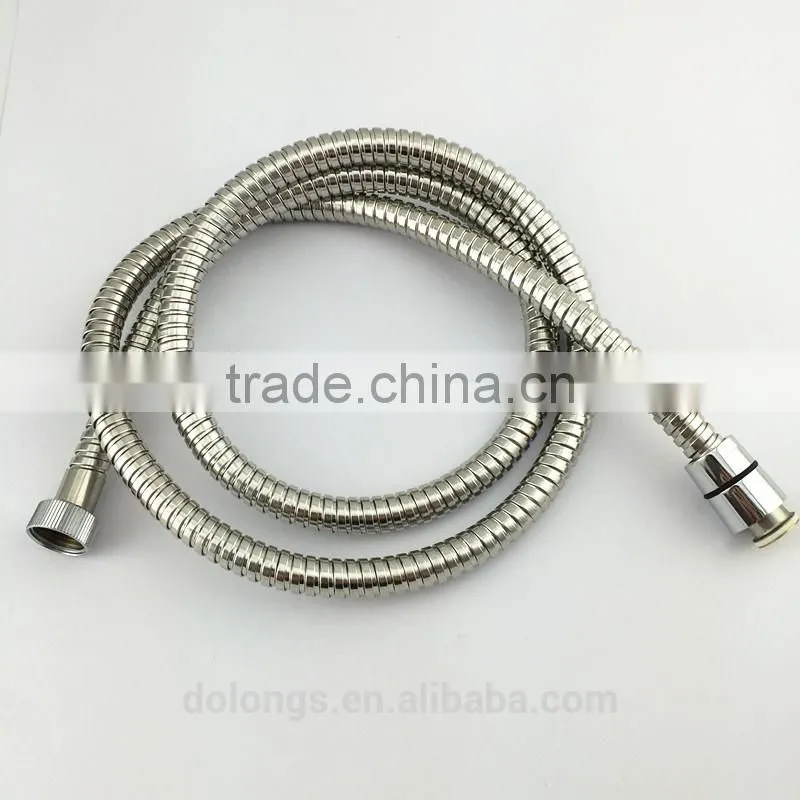 Doflex 2015 new design stainless steel flexible bath shower hose with brass fittings 59 inches