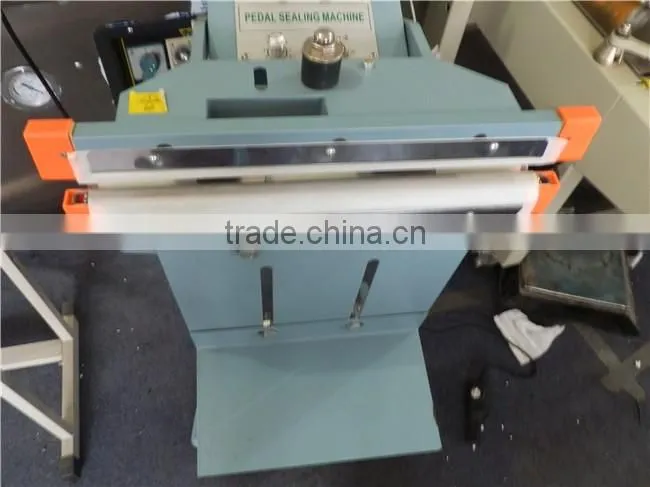 2017 Easy Operation Pedal Two Side Aluminum Foil Bags Sealing Machine