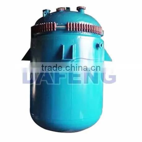 Stainless Steel Chemical Reactor limpet oil heated Jacket Type Reactor