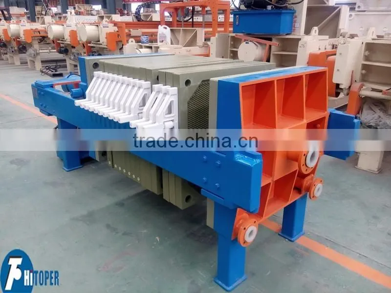 slurry thickening filter press, membrane type filter press