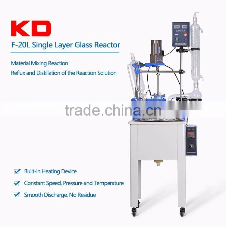 EXSF Explosion-proof Multi-function Stainless Steel Glass Reactor(single-layer)