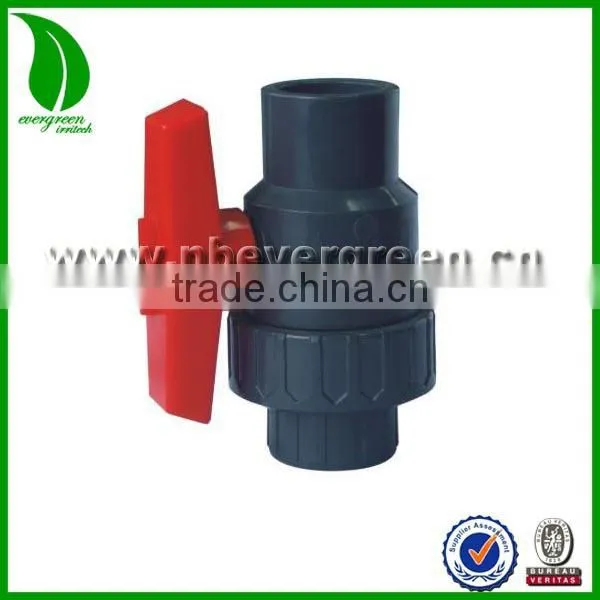 PVC single union ball valve slimilar to Legend 201-246