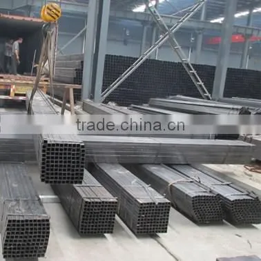 200*200*7.5mm black square steel pipe black square steel tube