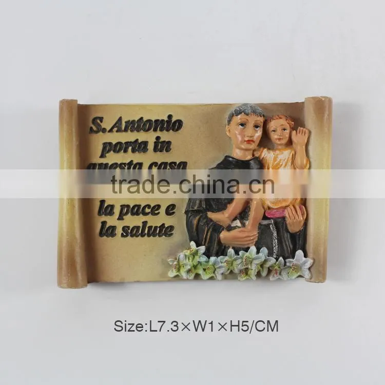 Handmade tourist london fridge magnet