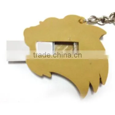 Fashion creative usb flash drive/Lion head design usb stick