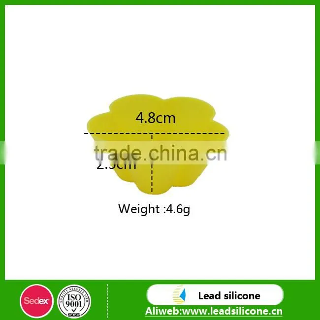 Rainbow Colors Custom Flower Shape Design Non-toxic Food Grade Silicone Cake Mould