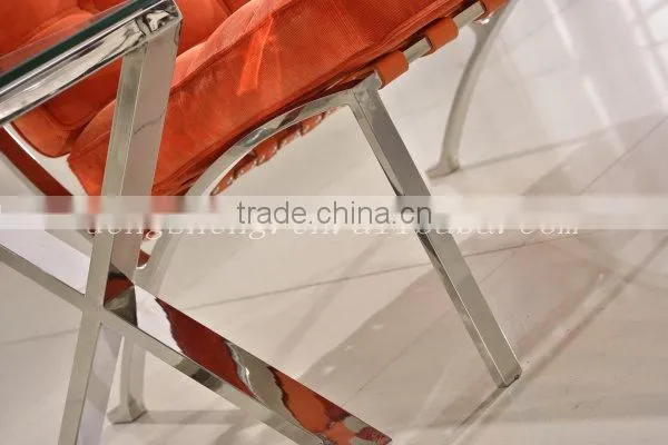 fabric barcelona chair home furniture BY0402