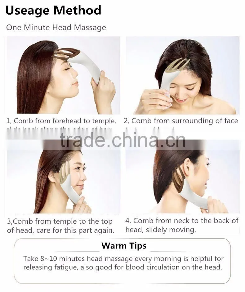 Multi-functional Beauty Five Claws Electric Massager For Head/Body,Mini USB Charge Handheld Head Personal Massager For Wholesale