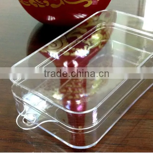 Mobile power packaging box, electronic products crystal clear protective packaging box for mobile phone