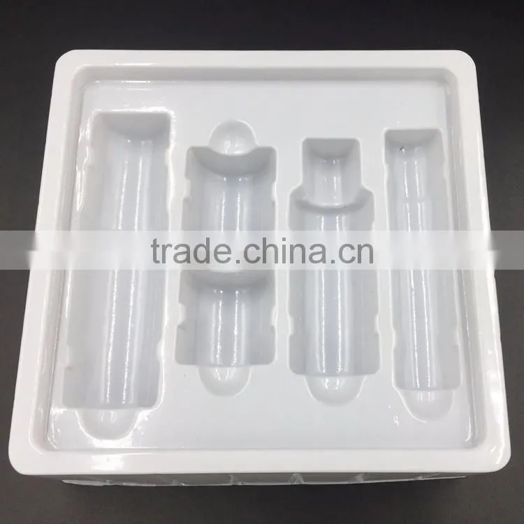 High quality custom disposable plastic blister cosmetic box packaging