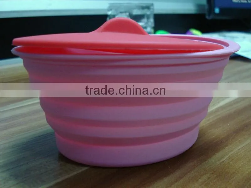 newest food grade cute durable baby feeding silicone bowl