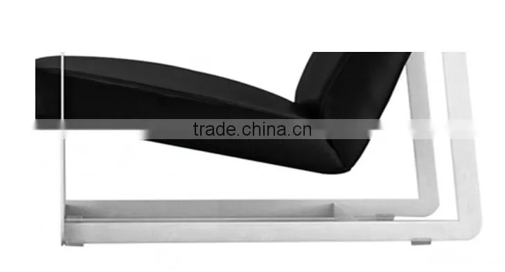 Modern metal base designer french arm chair