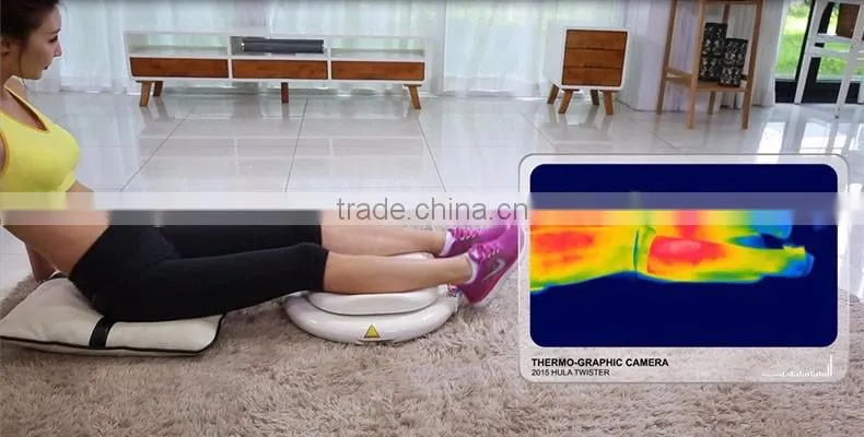 Mini Crazy Fit Massage Body Slimmer Vibration Plate