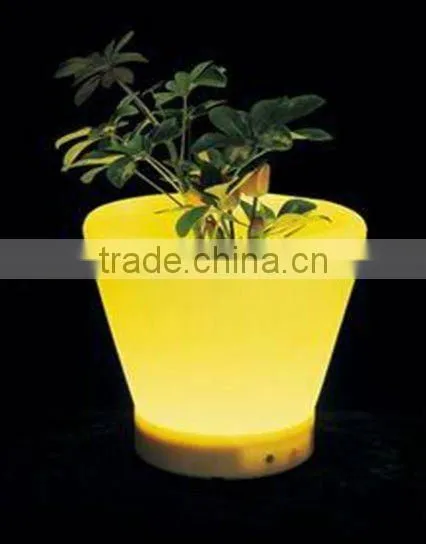 hanging flower pots stand lighting decorations