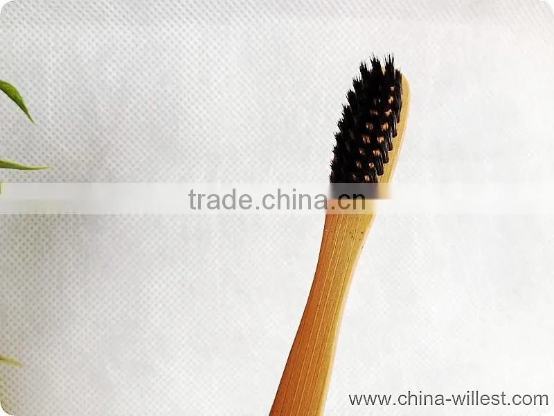 Adult soft bristle bammboo tooth brush