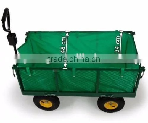 TC1846 garden trolley mesh cart utility wagon truck dump TC1846