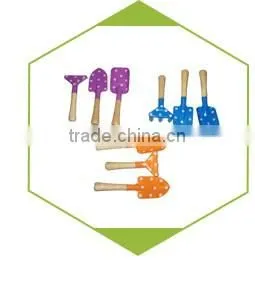 Cheap hand painting metal plant planters and pots with tray