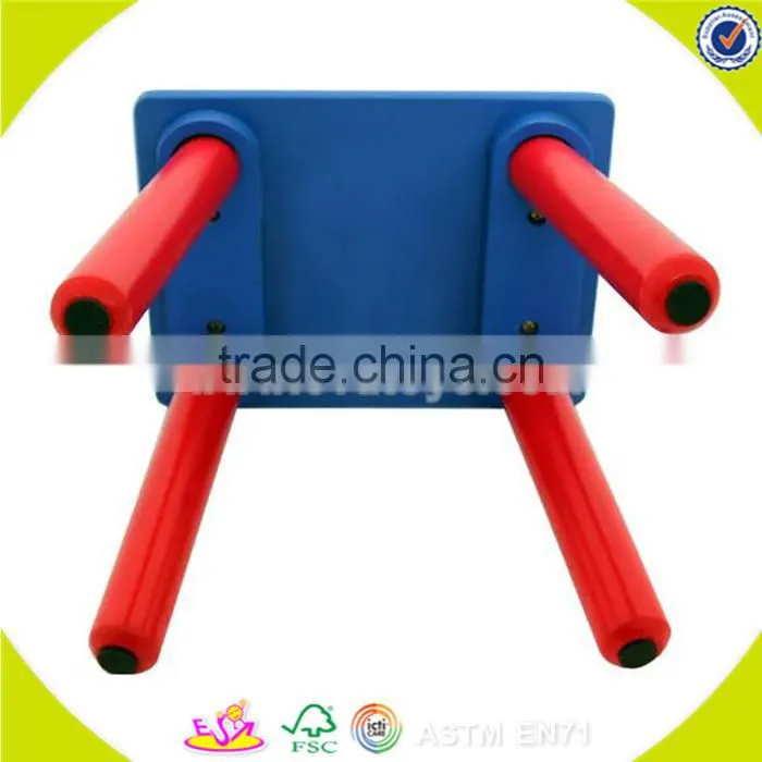 Wholesale blue wooden table and 2 chairs for children,cheap table and 2 chairs,top quality wooden table and 2 chairs W08G137