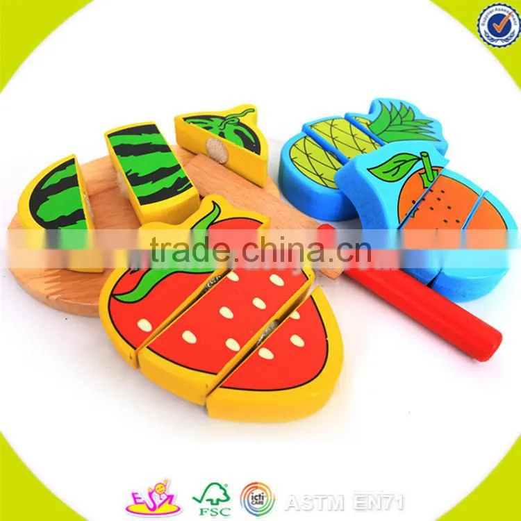 Wholesale funny pretend baby wooden tea sets toy interesting toddler wooden tea sets toy W10B050