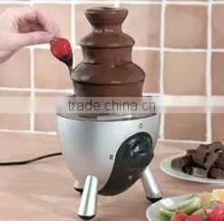 CHOCOLAZI ANT-8020 ALL Model CE&RoHS Auger 3 Tiers party home plastic mini home chocolate fountain