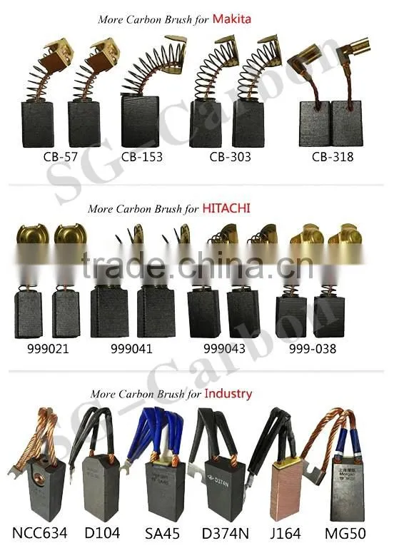 Best-selling precision all kinds of carbon brush for industry
