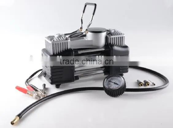 S30095 NEW Twin Cylinder Car/Outdoor Equipment Air Compressor - 12V 150PSI