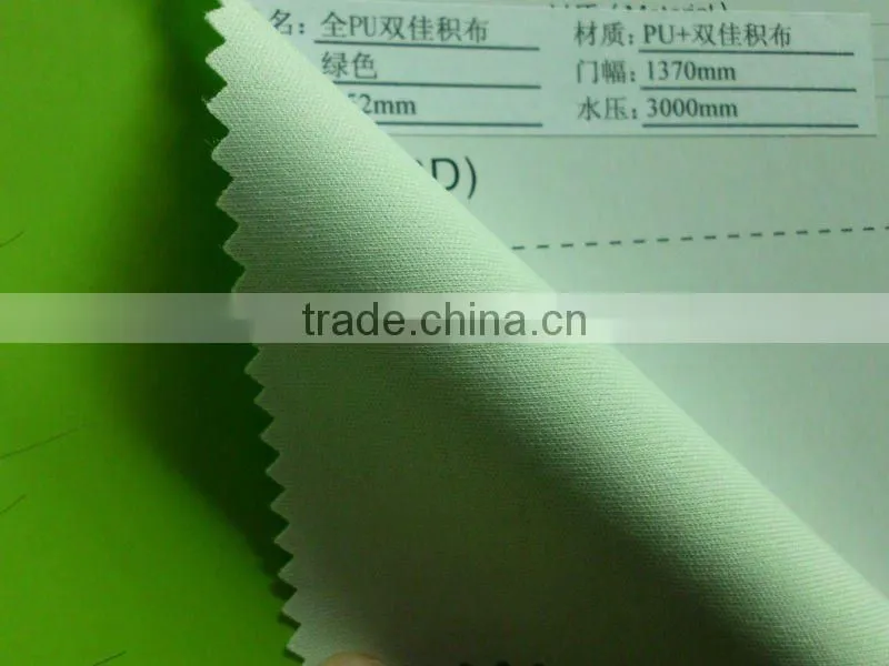 PU jersey knit fabric
