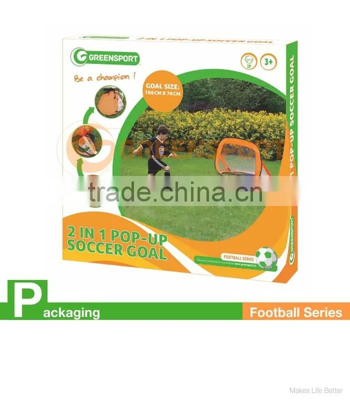 GSSGPSG2 2 IN 1 pop-up soccer goal for kids training