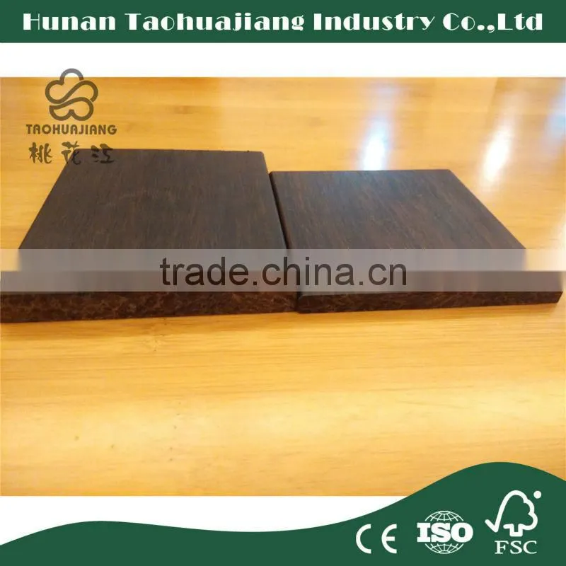 Carbonized Horizontal Bamboo Flooring Moso Strand Woven Bamboo Flooring