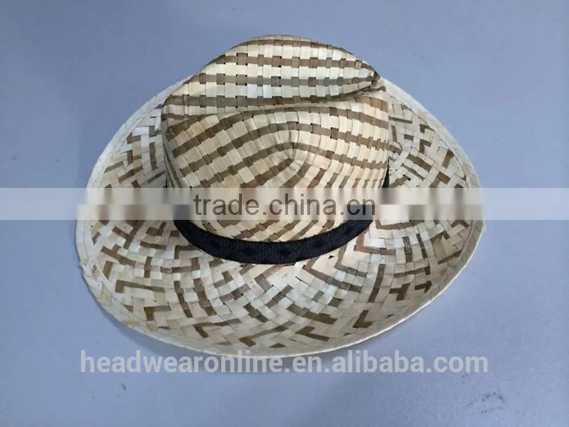 Summer Fashion Bowknot Outdoor Sunshade Straw Hats Dongguan Factory