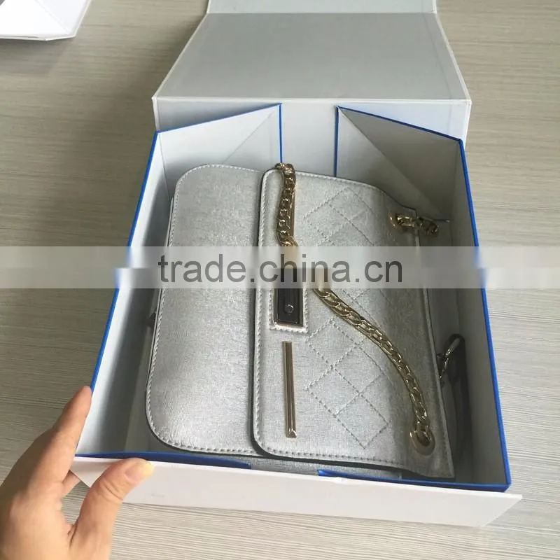 Pure saving shipping cost white collapsable box for baby clothes