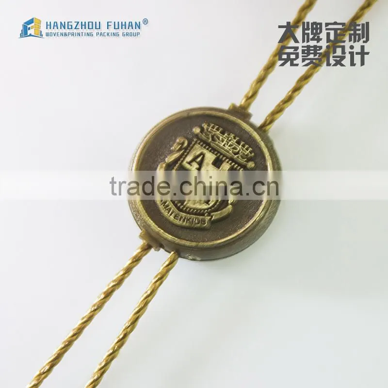 Wholesale High Grade Fancy Plastic Hang String Seal Tag