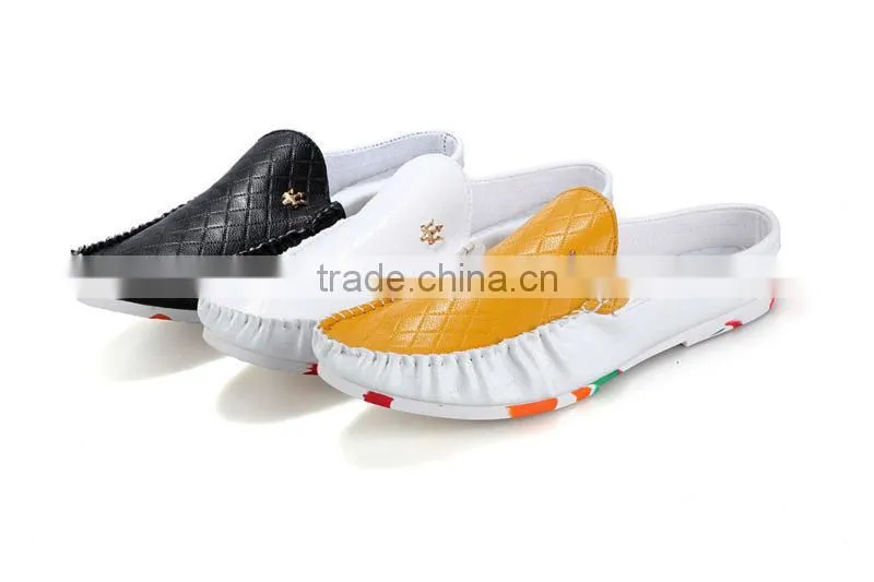 fashion pu leather peas shoes casual for men high quality, adults camouflage men casual shoes sample for male