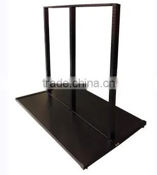 high quality iron hangers for clothes shopping mall shop display