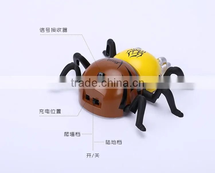 Wholesale toy rc climb wall animal spider king climb wall spider