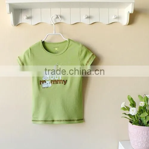 mom and bab 2013 Summer baby clothing 100% cotton short t shirt