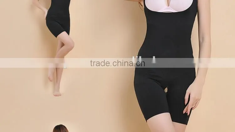 Factory Provide Seamless Bamboo Body Shaper Slimming