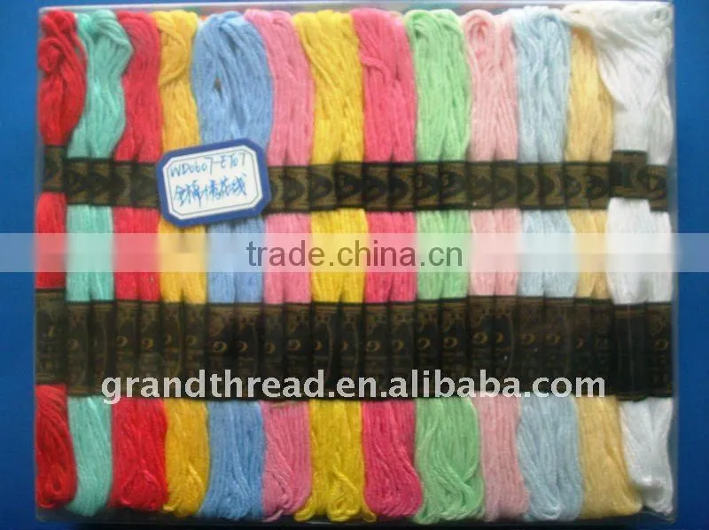 100% Egyptian long fibre Cotton DMC Cross Stitch Thread