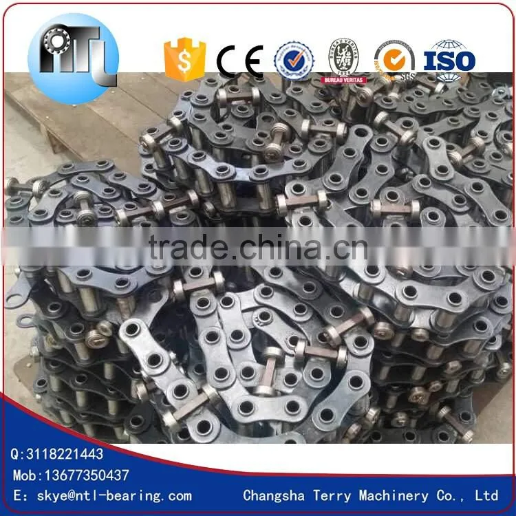 C2082HP Hollow Pin Type Palm Oil Conveyor Chains 40Mn or Stainless Steel
